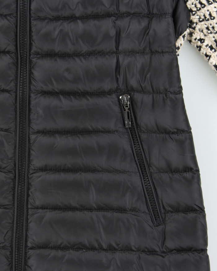 Vintage 00s Women's Moncler Maglione Tricot Cardigan Puffer Jacket - L