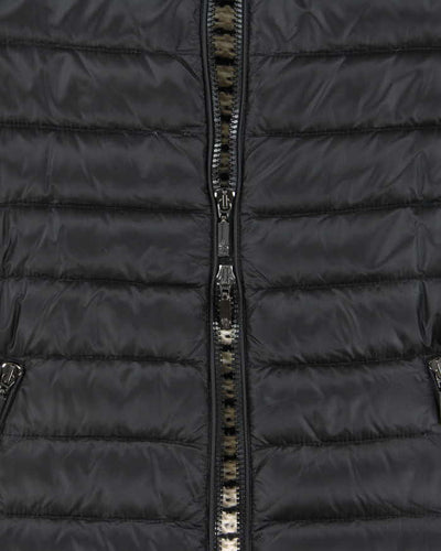 Vintage 00s Women's Moncler Maglione Tricot Cardigan Puffer Jacket - L