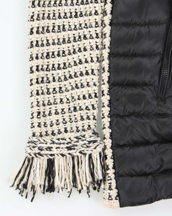 Vintage 00s Women's Moncler Maglione Tricot Cardigan Puffer Jacket - L