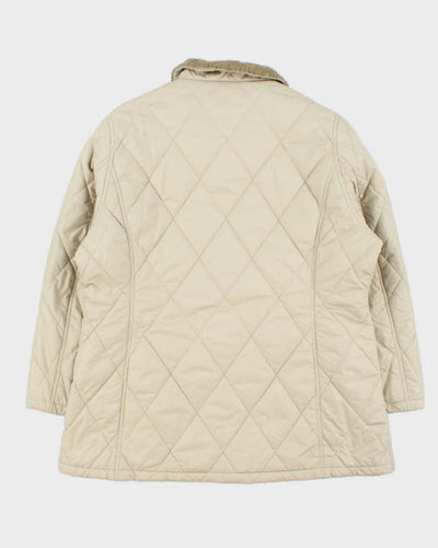 Barbour Classic Newmarket Quilted Button Up Coat - XXL