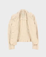 Vintage Women's 00s Burberry Cashmere Blend Collared Jacket - XS