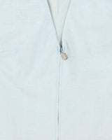 Vintage Y2K 00s Women's Versace Classic Monogram Wide Shoulder Zip Up Blazer - XL