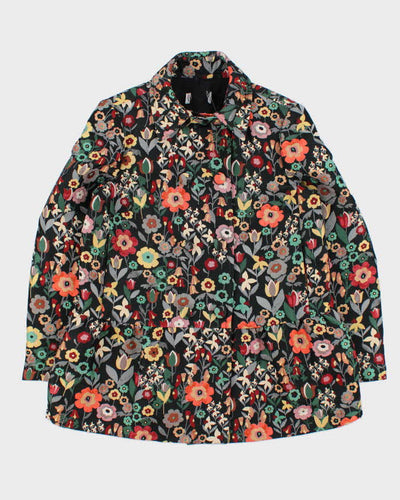 Vintage 00s Women's 
Valentino Red Floral Double Breasted Jacket - L