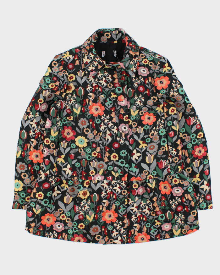 Vintage 00s Women's 
Valentino Red Floral Double Breasted Jacket - L