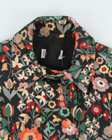 Vintage 00s Women's 
Valentino Red Floral Double Breasted Jacket - L