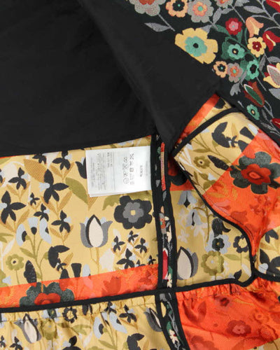 Vintage 00s Women's 
Valentino Red Floral Double Breasted Jacket - L