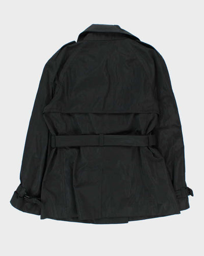 Vintage Women's Y2K 00s Dolce & Gabbana Double Breasted Short Trench Coat - XL