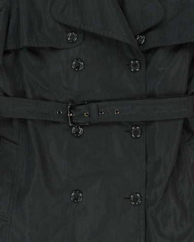 Vintage Women's Y2K 00s Dolce & Gabbana Double Breasted Short Trench Coat - XL