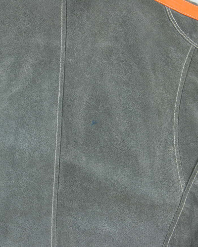 Vintage Y2K 00s Danier Leather Cafe Racer Biker Jacket - XS