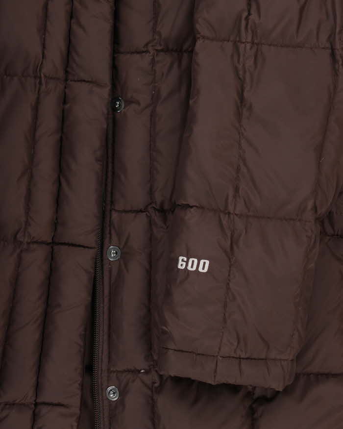 Vintage 00s The North Face 600 Down Filled Long Puffer Jacket - M