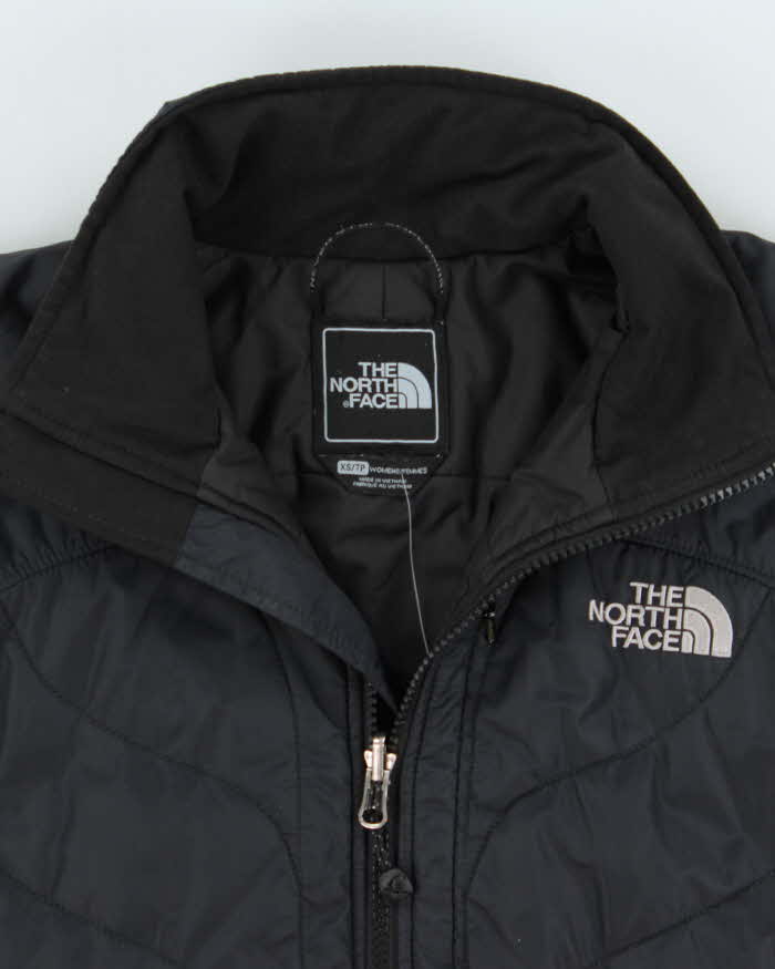 Vintage 00s The North Face Black Lightweight Primaloft Padded Jacket - XS