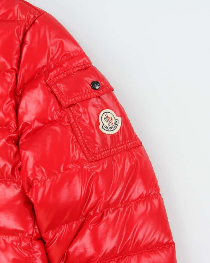 Vintage 00s Women's Red Moncler Bady Puffer Jacket - M