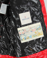 Vintage 00s Women's Red Moncler Bady Puffer Jacket - M
