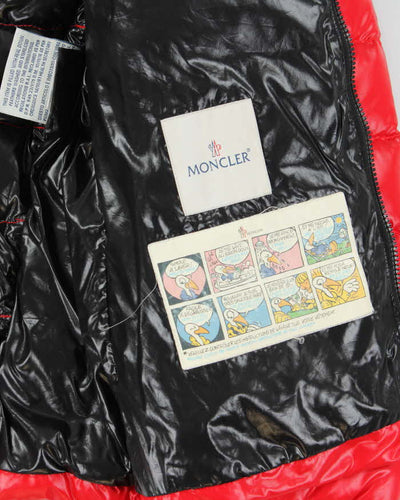 Vintage 00s Women's Red Moncler Bady Puffer Jacket - M