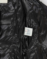 Vintage 00s Moncler Vos Navy Blue Down Filled Long Puffer Jacket - L