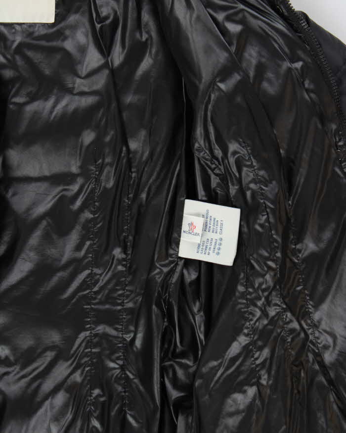Vintage 00s Moncler Vos Navy Blue Down Filled Long Puffer Jacket - L