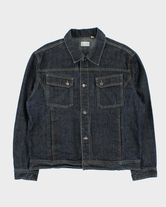 Vintage 00s DKNY Oversized Denim Jacket - L