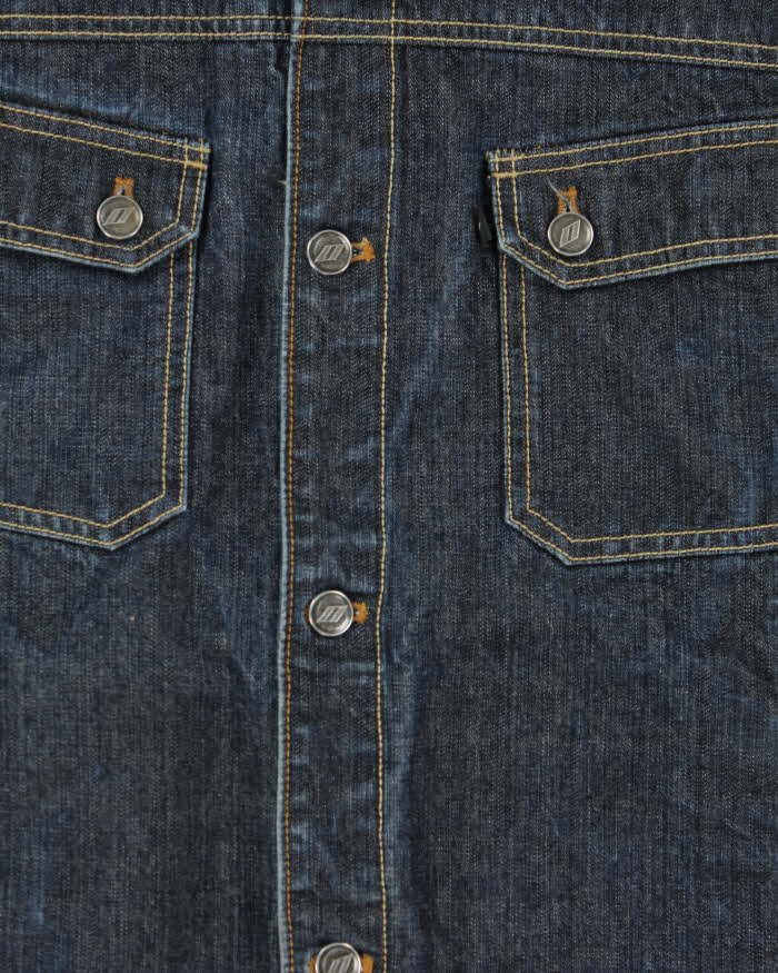 Vintage 00s DKNY Oversized Denim Jacket - L