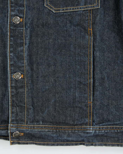 Vintage 00s DKNY Oversized Denim Jacket - L