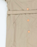 Vintage 1980s Women's Beige London Fog Insulated Trench Coat - XL
