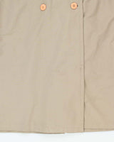 Vintage 1980s Women's Beige London Fog Insulated Trench Coat - XL
