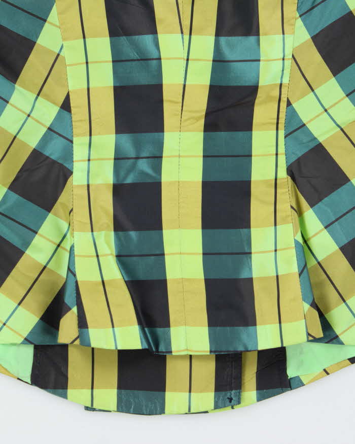 Vintage H&amp;L Iridescent Check Lightweight Jacket - S