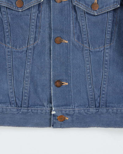 Vintage 70s Wrangler Lightweight Denim Jacket - S