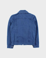 Vintage 80s Wrangler Zip-up Denim Jacket - M