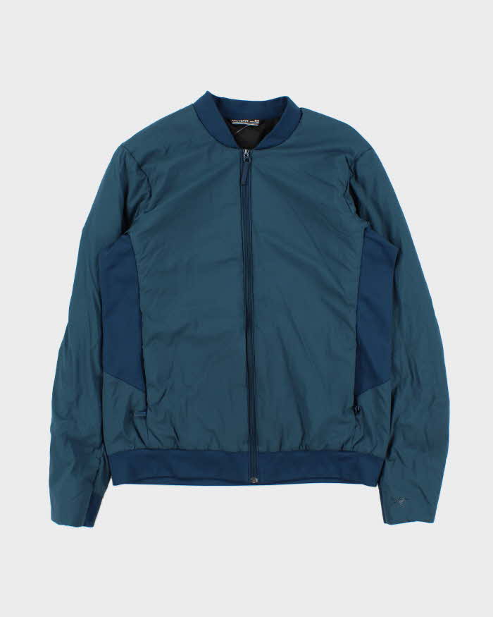 Vintage Teal Women's Arc'teryx Semira Padded Bomber Jacket - M