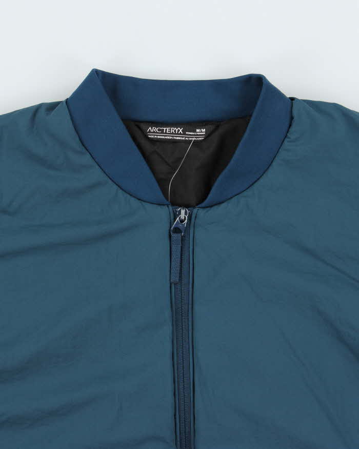 Vintage Teal Women's Arc'teryx Semira Padded Bomber Jacket - M