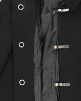 Vintage 00s Women's Black London Fog Weatherproof Hooded Overcoat - XL