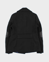 Vintage Women's BCBG Maxazria Wool Cashmere Blend Double Breasted Short Coat - M