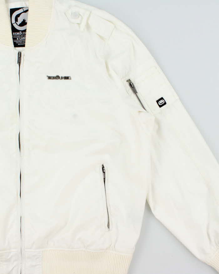 Vintage Y2K 00s Ecko UNTLD Soft Shell Oversized Bomber Jacket - XL