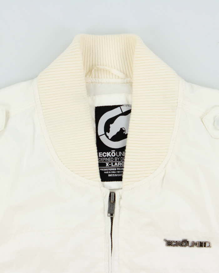 Vintage Y2K 00s Ecko UNTLD Soft Shell Oversized Bomber Jacket - XL