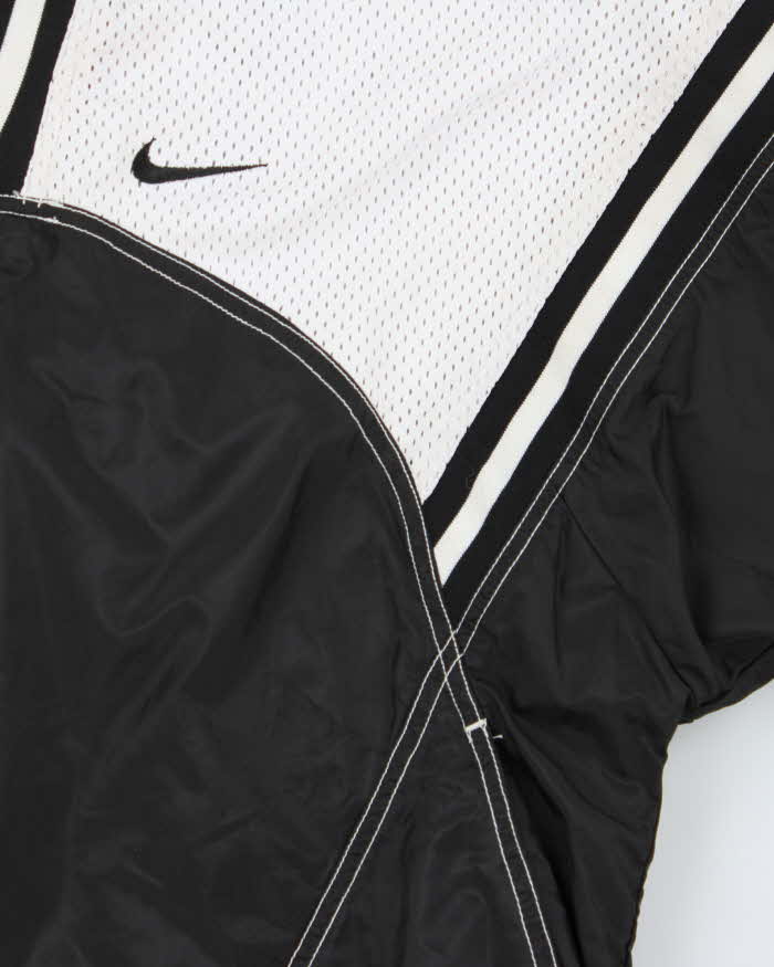 Vintage Women's 1990s Nike Basketball Spell Out Windbreaker Jacket - M