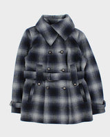 Vintage Y2k 00s Miss Sixty Wool Blend Double Breasted Coat - L