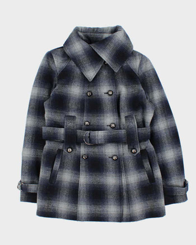Vintage Y2k 00s Miss Sixty Wool Blend Double Breasted Coat - L