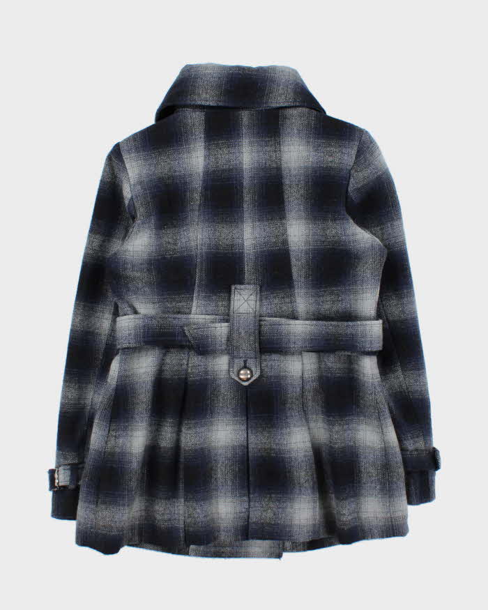 Vintage Y2k 00s Miss Sixty Wool Blend Double Breasted Coat - L