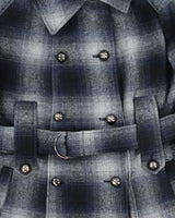 Vintage Y2k 00s Miss Sixty Wool Blend Double Breasted Coat - L