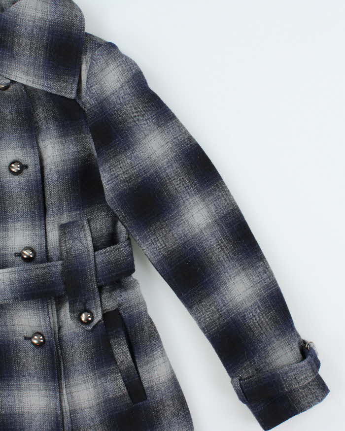 Vintage Y2k 00s Miss Sixty Wool Blend Double Breasted Coat - L