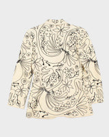 Vintage Franck Sorbier Embroidered Silk Blazer Jacket - S