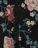Vintage Roberto Cavalli Wool Lightweight Floral Blazer - S