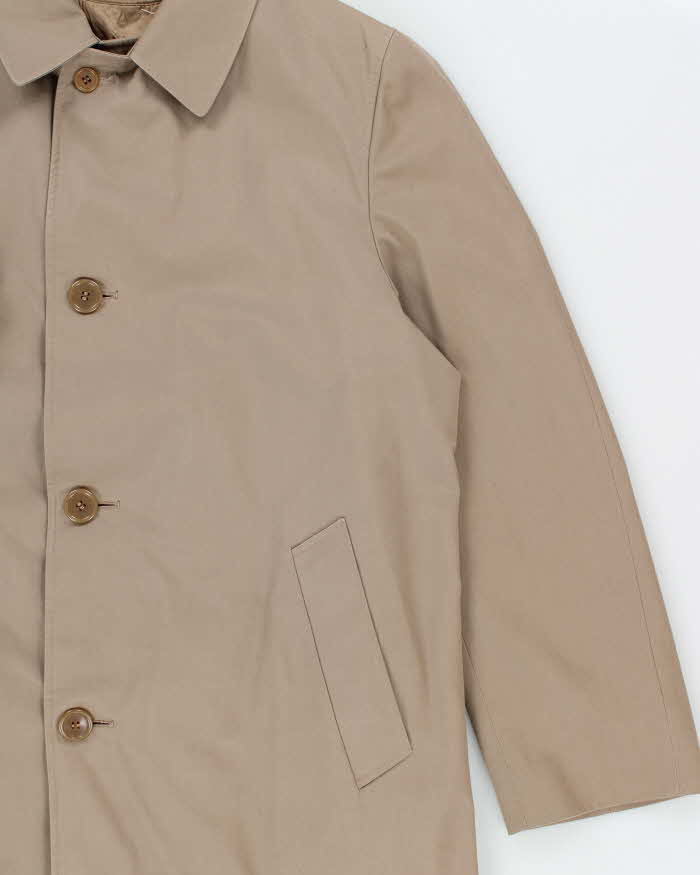 Vintage 80s/90s Aquascutum Lined Trench Coat - L