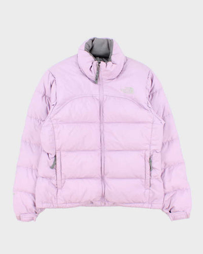 Vintage Y2K 00s Lilac Women's The North Face 700 Nupste 96 Retro Puffer Jacket - S