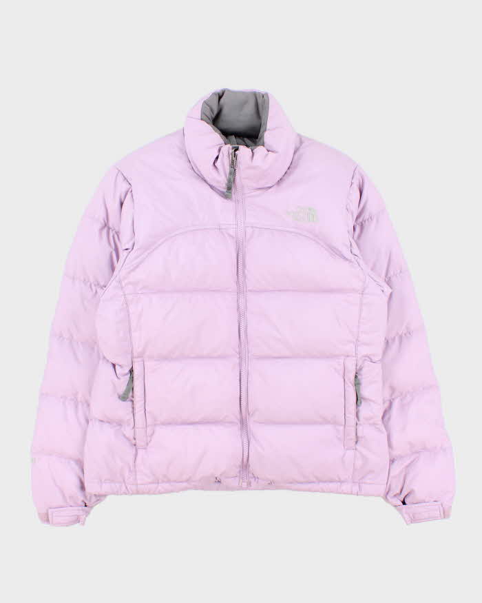 Vintage Y2K 00s Lilac Women's The North Face 700 Nupste 96 Retro Puffer Jacket - S