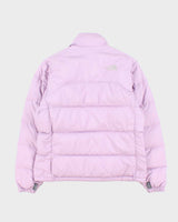 Vintage Y2K 00s Lilac Women's The North Face 700 Nupste 96 Retro Puffer Jacket - S