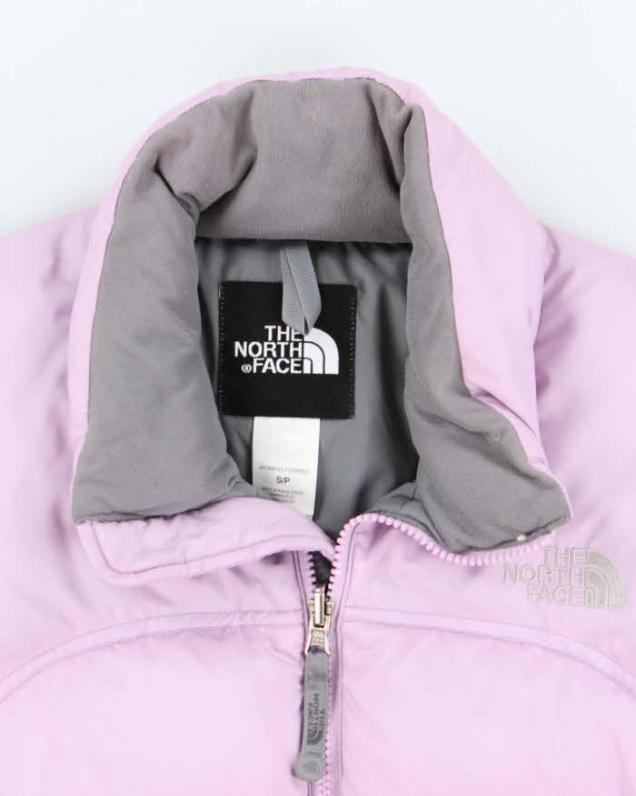 Vintage Y2K 00s Lilac Women's The North Face 700 Nupste 96 Retro Puffer Jacket - S