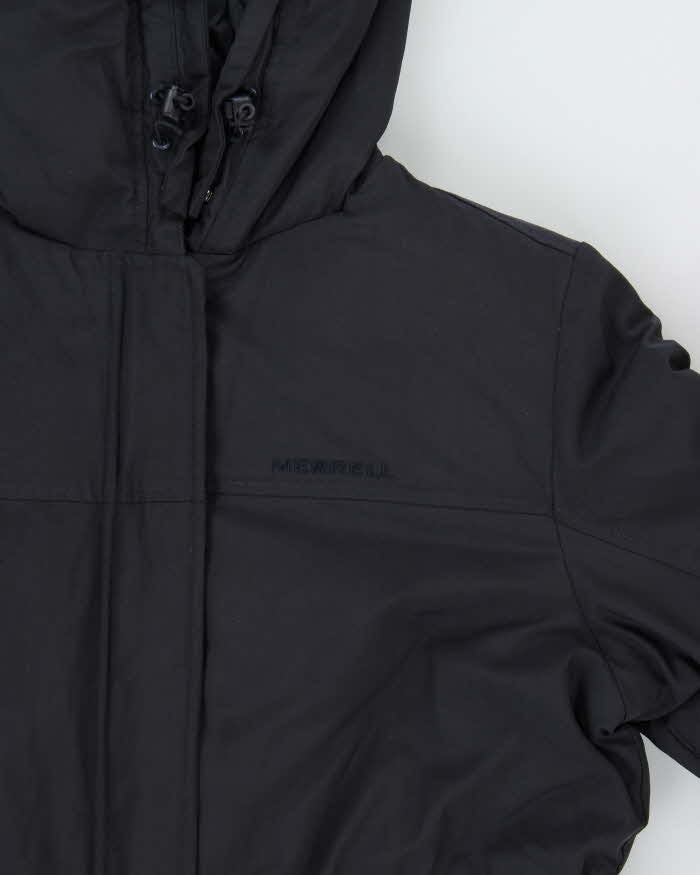 Vintage Women's Merrell Navy Goose Down Puffer Parka Jacket - L