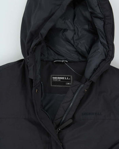 Vintage Women's Merrell Navy Goose Down Puffer Parka Jacket - L