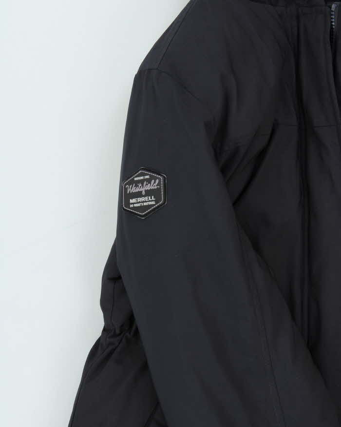 Vintage Women's Merrell Navy Goose Down Puffer Parka Jacket - L